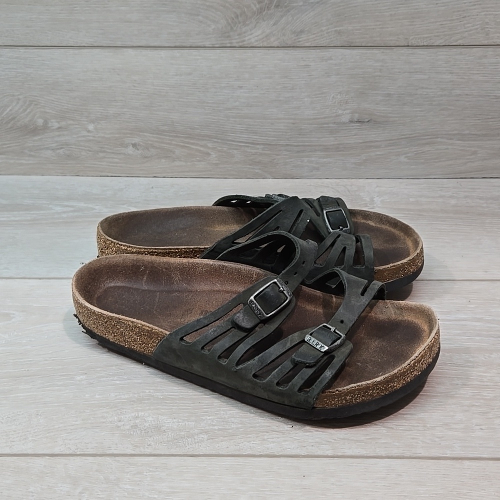 Birkenstock Women Granada Sandals Flats shoes sz 37/6 Regular